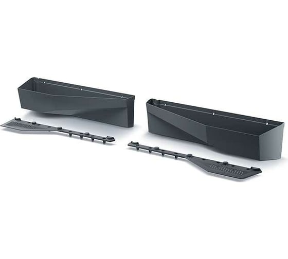 Вертикальный сад Prosperplast IO3W800 S433 CASCADE GARDEN 2 ячейки, 19 см, 78 см, антрацит 067052