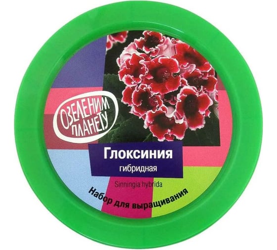 Набор для выращивания растений Вырасти,Дерево! Глоксиния гибридная zk-067