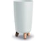 Высокое кашпо на ножках Prosperplast DGTL240 S449 GRACIA TUBUS SLIM диам. 24 см, высота 445 мм, белое 067345 1