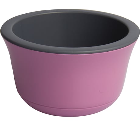 Пластиковый горшок liveingreen ОМЕГА вереск, c антрацитовой вкладкой, диам. 26 см, высота 16 см, 5.3 л ОМ26-30
