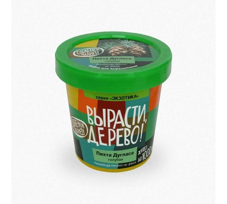 Набор для выращивания растений Вырасти,Дерево! Пихта Дугласа голубая zk-069