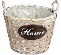 Плетеное кашпо с ручками Gloria Garden Home 21 см 8790037-2