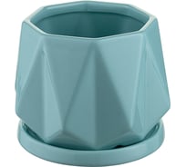 Цветочный горшок Liberty Jones Rhombus, 12.5 см, голубой LJ_RH_FP_BL12.5