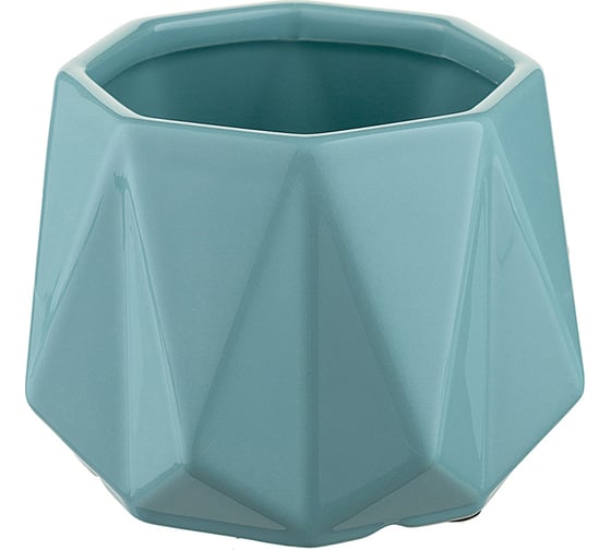 Цветочный горшок Liberty Jones Rhombus, 12.5 см, голубой LJ_RH_FP_BL12.5