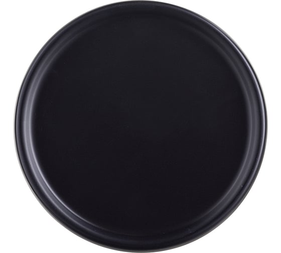 Цветочный горшок Liberty Jones Rhombus, 12.5 см, матовый черный LJ_RH_FP_BLK12.5