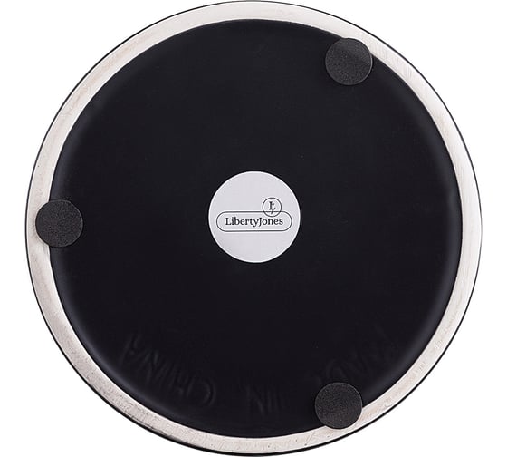 Цветочный горшок Liberty Jones Rhombus, 12.5 см, матовый черный LJ_RH_FP_BLK12.5