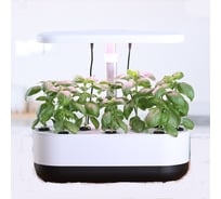 Гидропонная плантация на 10 мест Green Helper с автополивом и умной подсветкой GZ211