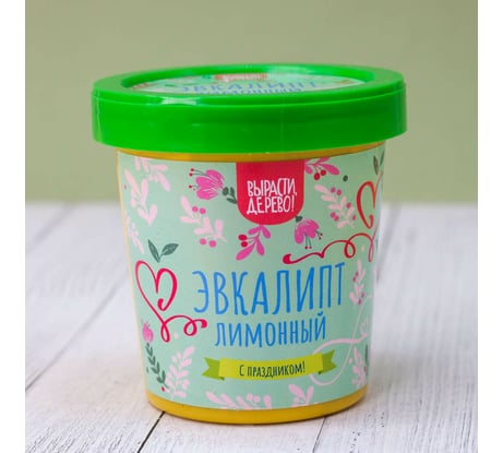 Подарочный набор для выращивания растений Вырасти,Дерево! Эвкалипт лимонный zk-120