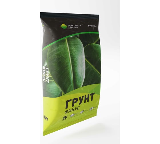 Почвенный грунт Торфяная поляна Фикус 5 л 00-00000656