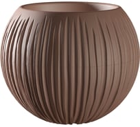 Кашпо bmc КШ-9523 Сфера диаметр 13.5 см, высота 16 см, 1.7 л, мокко 065942