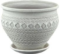 Сады Аурики 09-212 Кружева капучино, керамика, чугунок, диаметр 28 см, высота 21 см 067582