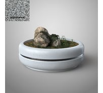 Бетонная цветочница Архитек-Бетон Отмыв Ц-40О