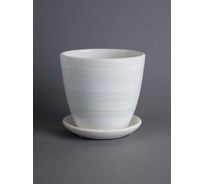 Горшок ООО КОМПОЗИТ Лента белый крокус №2. КС-К2-262-03