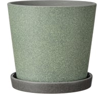 Горшок ООО КОМПОЗИТ Грильяж изумруд конус №3. КБ-К3-15-01