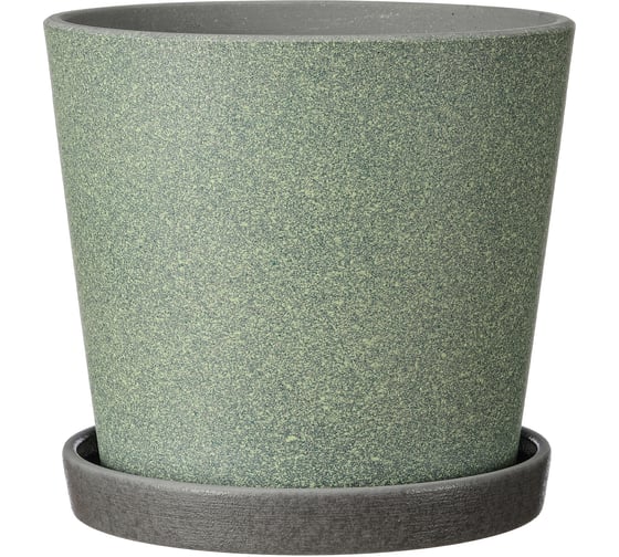 Горшок ООО КОМПОЗИТ Грильяж изумруд конус №2. КБ-К2-15-01 1