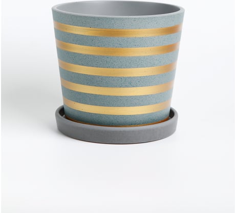 Горшок ООО КОМПОЗИТ Статус зеленый конус №2. КБ-К2-245-01