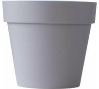 Пластиковый горшок с вкладкой liveingreen Протея 6 л, фраппе диаметр 23.5 см, высота 22.5 см ПР25-90