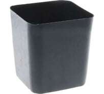 Набор горшков для рассады ЛЕТО 0.5 л, пластик, со съемным дном, 8.5x8.5x9.5 см, 40 шт. 90471