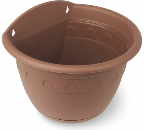 Настенное кашпо Martika Колывань диам. 24 см, терракотовое С113Т