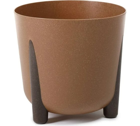 Кашпо на ножках LAMELA Sp.z o. 247 FRIDA ECO wood диаметр 34 см, высота 32 см, 19.4 л, натуральное дерево 067967