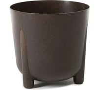 Кашпо на ножках LAMELA Sp.z o. 255 FRIDA ECO coffee диаметр 34 см, высота 32 см, 19.4 л, кофе espresso 067956