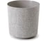 Кашпо пластик LAMELA Sp.z o. 011 GAMA textil диаметр 19.5 см, высота 20 см, 4.9 л, серо-коричневое 067970 1