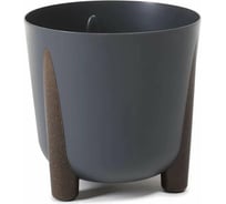 Кашпо на ножках LAMELA Sp.z o. 237 FRIDA ECO recycled диаметр 30 см, высота 28.5 см, 12.4 л, антрацит 067947