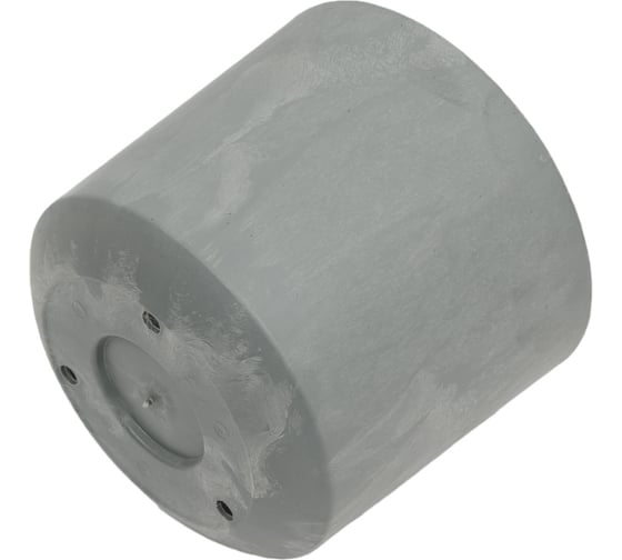 Кашпо с поддоном Prosperplast DPOP150E 422U TUBO P EFFECT диаметр 148 мм, высота 147 мм, бетон 067433