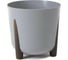 Кашпо на ножках LAMELA Sp.z o. 245 FRIDA ECO wood диаметр 26 см, высота 23 см, 8.1 л, серое 067958 1