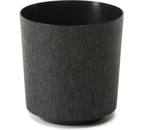 Кашпо LAMELA Sp.z o. 013 GAMA textil диаметр 28.5 см, высота 31.5 см, 16 л, черное 067988