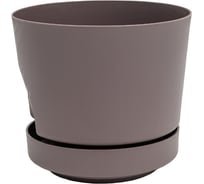 Кашпо bmc КШ-4102 Тренд Пыльная роза диам. 12 см, высота 11 см, 0.8 л 068465