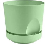 Кашпо bmc КШ-4156 Тренд Мята диам. 12 см, высота 11 см, 0.8 л 068462