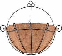 Навесное кашпо МУЛЬТИДОМ Кокос 30x34 см, глубина 15 см VL83-116