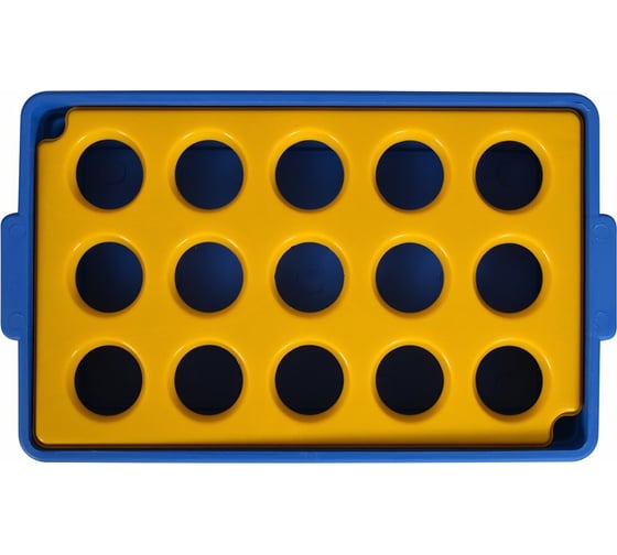 Лоток для проращивания лука МУЛЬТИДОМ 15 ячеек, 38x23.5x8.5 см БМ83-274