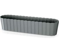 Балконный ящик Prosperplast DDEC600 405U Boardee Case 58.7х14.4 см, высота 13 см, 7.9 л, светло-серый 055666