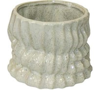 Кашпо Scheurich Kübel Lulu керамика, диаметр 15 см, высота 115 мм, белое 068339