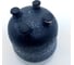 Кашпо Scheurich Kübel Spun black aqua керамика, диаметр 105 мм, высота 11 см, черная вода 061420 3