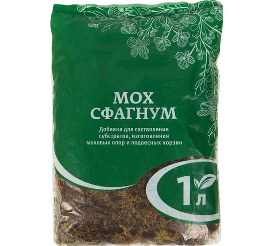 Дренаж Садовые Рецепты Мох сфагнум 1 л 4630873415227
