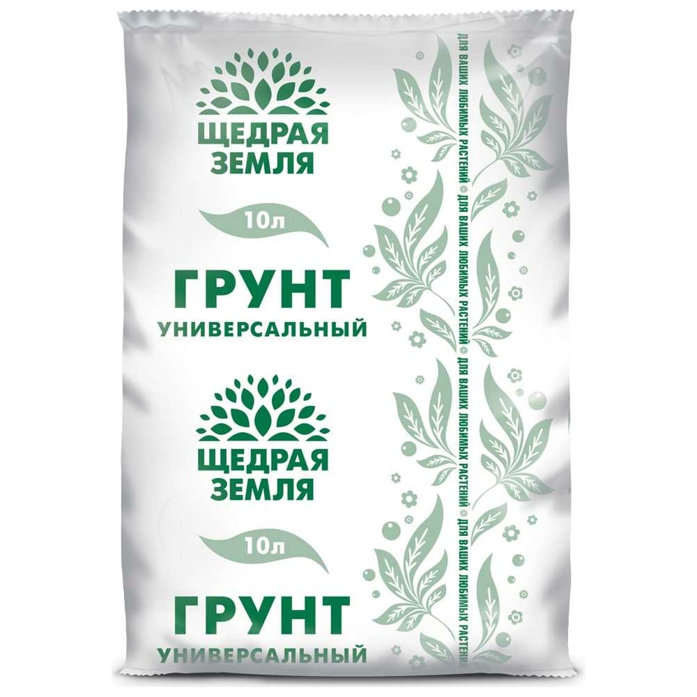 Универсальный грунт Щедрая земля 60 л 4607189273810 - выгодная цена ...