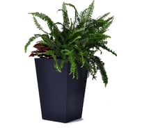 Кашпо Keter Rattan Planter M 55.4 л, графит 228974