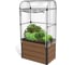Кашпо-грядка для растений Keter Maple green house коричневый 249295 1