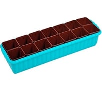 Рассадник на 14 стаканчиков Радиан цветной 10150601