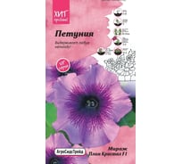 Семена Агросидстрейд Петуния Мираж Плам Кристал F1 10 шт. АСТ 126485
