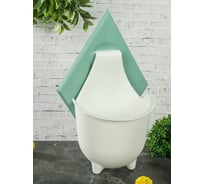 Комплект SportElite Альфа ромб и горшок бело-зеленый 28274077