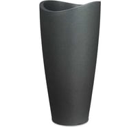 Пластиковый горшок SCHEURICH форма 254 диам. 40 см, высота 80 см, черный 55375