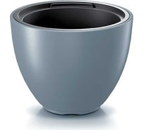 Кашпо с вкладышем Prosperplast DBHEM470-443U HEOS диам. 47 см, высота 36 см, светло-серое 068413