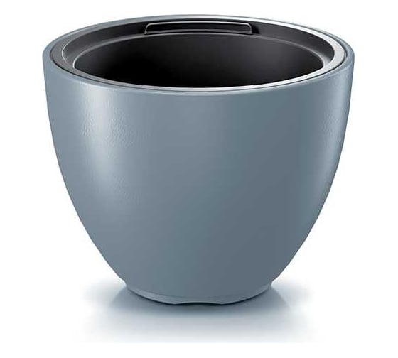 Кашпо с вкладышем Prosperplast DBHEM470-443U HEOS диам. 47 см, высота 36 см, светло-серое 068413 1