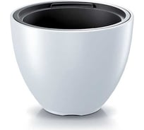 Кашпо с вкладышем Prosperplast DBHEM470-S449 HEOS диам. 47 см, высота 36 см, белое 068415