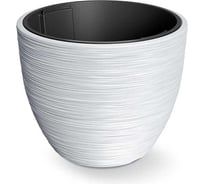 Кашпо с вкладышем Prosperplast DBFU470-S449 FURU диам. 47 см, высота 385 мм, белое 068862