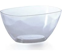 Кашпо Prosperplast DUMS200P-CPNO COUBI 19.8х13 см, высота 10 см, прозрачное 067639